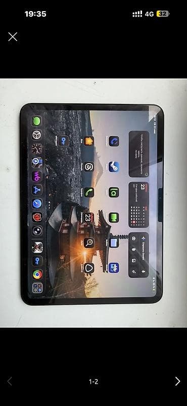 iphone qw: Планшет, Apple, память 256 ГБ, 10" - 11", Wi-Fi, Б/у, Классический цвет - Серый — 2