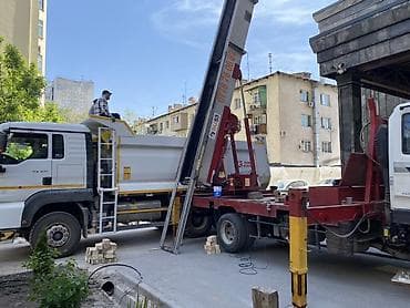 домкрат пневмо: Услуги автолифта. Поднятие строительных материалов, мебели. Спуск — 2
