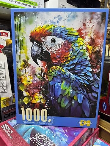 Пазл Art Puzzle «Попугай» — 1000 элементов. - Яркое художественное at lalafo.kg Пазл Art Puzzle «Попугай» — 1000 элементов. - Яркое художественное