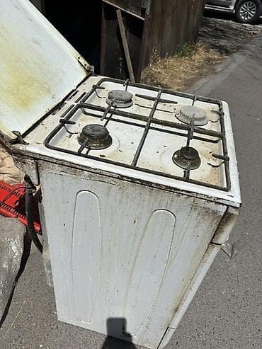 Комбинированная плита, Beko, Б/у, Напольная, Механическая, Полная оплата — 3