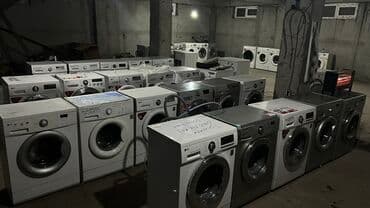 Стиральная машина LG, Б/у, Автомат at lalafo.kg Стиральная машина LG, Б/у, Автомат