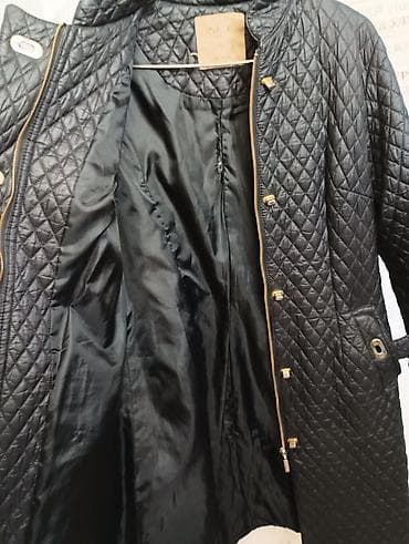 мужской плащ тренч: Плащ, Тренчкот, Стеганый, XL — 3