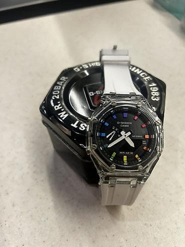 Аксессуарлар: Спорттук сааттар саат, Casio (G-Shock), Таймер жана секунда өлчөгүч, Суу өткөрбөөчү, Унисекс — 4