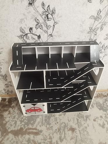 Детский многоуровневый паркинг-гараж для игрушечных машинок. - 4