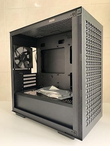 Настольные ПК и комплектующие: Корпус ПК, Б/у, DeepCool, Micro-ATX, цвет - Черный — 2