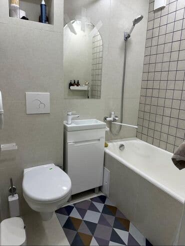 мурас ордо продаю дом: 2 комнаты, 42 м², 104 серия, 1 этаж, Дизайнерский ремонт — 6