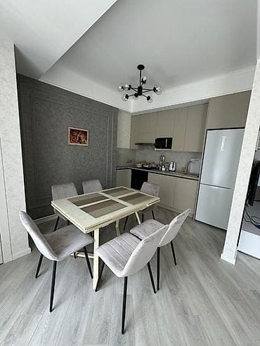 flat osh: Студия, Агентство недвижимости, Парам без детей, от 6 месяцев, С мебелью полностью — 4