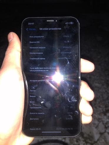 xs max 512: IPhone Xr, Б/у, 64 ГБ, Черный, 75 % — 6