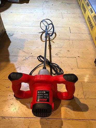 Строительные миксеры: Электрический строительный миксер ALEM Описание: - Мощность: 1600 Вт — 2