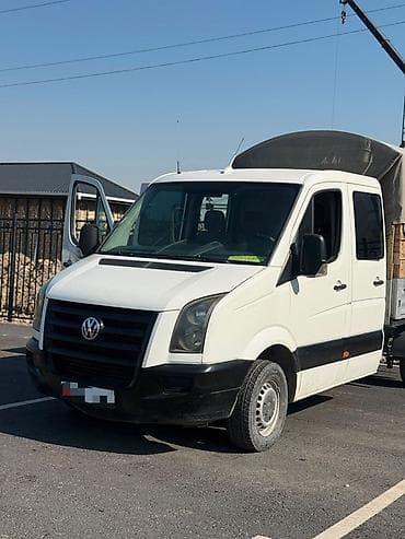 водавоз продажа: Volkswagen Crafter двушкабина с бортовой платформой и тентом. - — 3