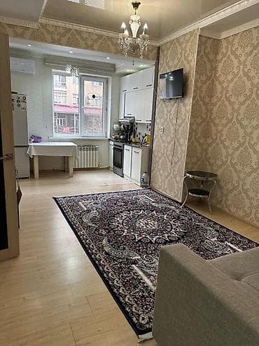 2 комнаты с мебелью: 2 комнаты, 49 м², 1 этаж, Дизайнерский ремонт — 1