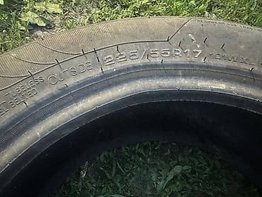 Шины 225/55 R 17, Лето,Б/У, комплект, Легковые, корея