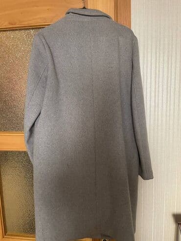 daniel klein: Пальто, Классика, Осень-весна, По колено, Однобортная модель, L, XL — 3