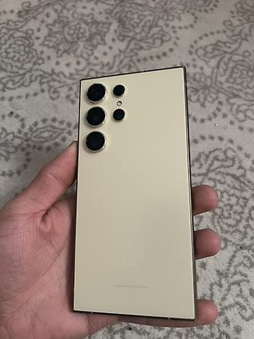 Samsung Galaxy S24 Ultra, Колдонулган, 256 ГБ, түсү - Саргыч боз, 2 SIM, eSIM lalafo.kg да Samsung Galaxy S24 Ultra, Колдонулган, 256 ГБ, түсү - Саргыч боз, 2 SIM, eSIM