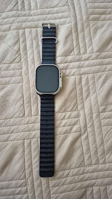 детские часы для мальчиков: Смарт-часы Smart Watch 9 Ultra, размер 49 мм. Идут вместе с зарядкой — 1