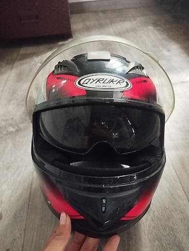 Спорт жана хобби: Мотошлем QYRUHR Helmets, модульный (flip-up) - Тип: интеграл/модуляр — 4