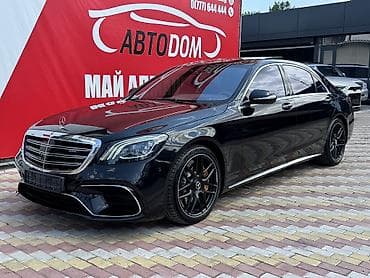Mercedes-Benz S-class AMG: 2019 г., 4 л, Автомат, Бензин, Седан