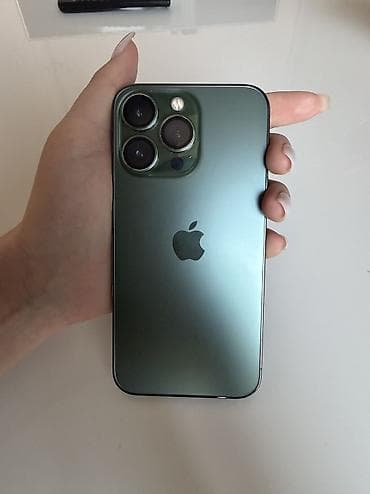 pro max 13: IPhone 13 Pro, Б/у, 512 ГБ, Alpine Green, Зарядное устройство, 79 % — 2