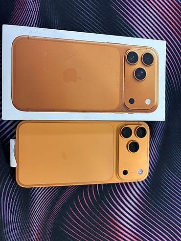 IPhone 17 Pro Max, Б/у, 512 ГБ, Оранжевый, Кабель, Коробка, В рассрочку, 99 % at lalafo.kg IPhone 17 Pro Max, Б/у, 512 ГБ, Оранжевый, Кабель, Коробка, В рассрочку, 99 %