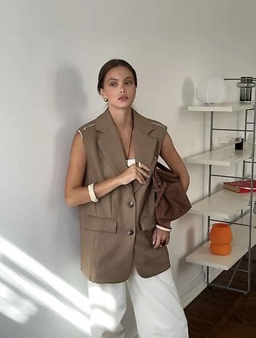 Жеке буюмдар: Костюмная безрукавка Размер L/XL Женская одежда от производителя 🇰🇬 В — 2