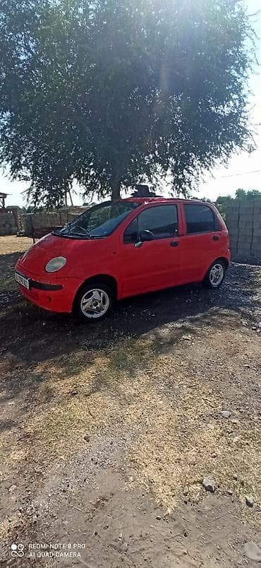 Daewoo Matiz: 1998 г., 0.8 л, Кол менен иштөөчү, Бензин, Хетчбек — 3