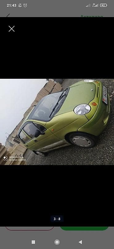 super cub: Daewoo Matiz: 2011 г., 0.8 л, Механика, Бензин, Хэтчбэк — 3
