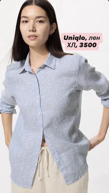mango zara: Подборка женской одежды: 1) Топ Mango, ХБ в рубчик - Цвет — 4