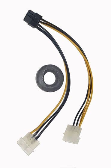 service: Переходник Molex to 8pin для питания видеокарты. МЕДНЫЙ, не железный! — 2