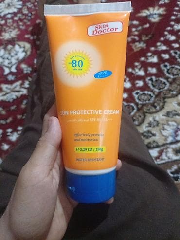 Личные вещи: Skin Doctor Sun Protective Cream SPF 80/PA+++ 80 + Солнцезащитный — 2