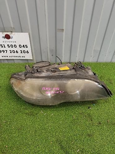 Автохимия: Передняя правая фара BMW 2004 г., Б/у, Оригинал, Германия — 1