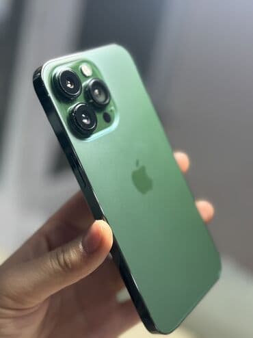 где купить телефон в бишкеке: IPhone 13 Pro, Колдонулган, 128 ГБ, Matte Space Gray, Коргоочу айнек, Каптама, Кабель, 79 % — 1