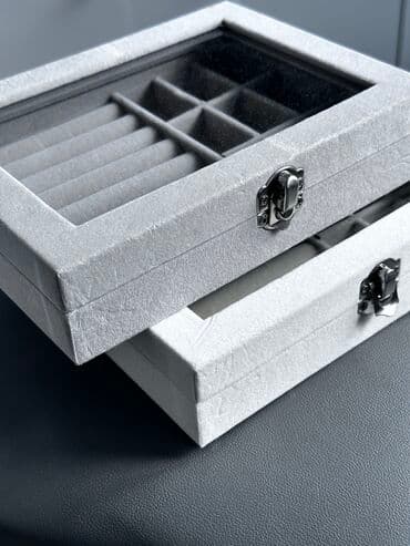 Органайзер для украшений расцветка нежно-розовая,серая,бежевая