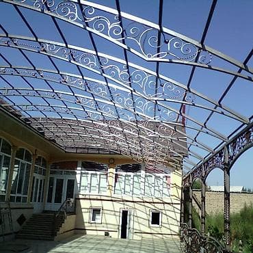 металл черный: Металлическая дверь на заказ, Двухстворчатая, Железная — 4