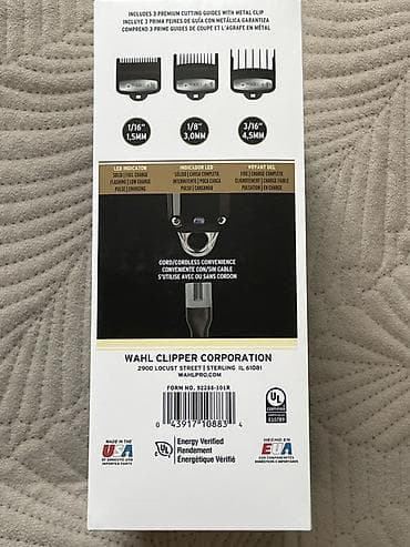 vgr 085: Машинка для стрижки волос Wahl, До 60 мин — 4