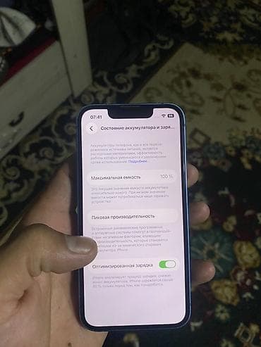 i̇phone 13: IPhone 13 mini, 512 ГБ, Синий, 100 % — 4