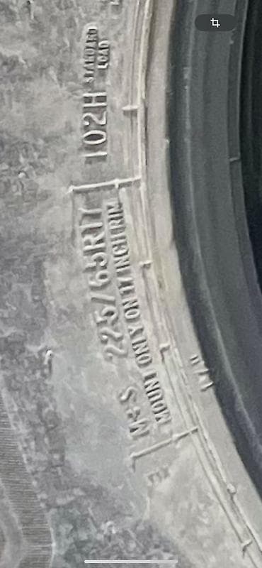 туманик акорд: Шины 225 / 65 / R 17, Лето, Б/у, Комплект, Легковые, Cooper — 4