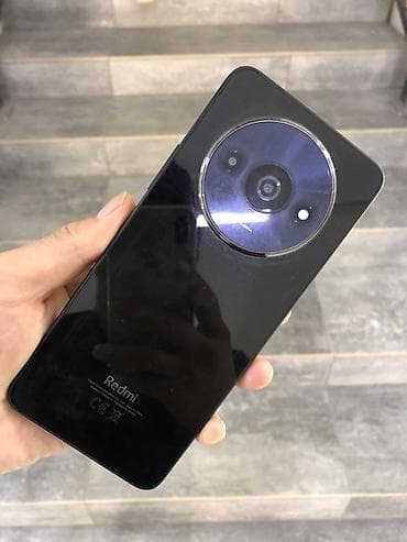 Redmi, Redmi A3, Б/у, 128 ГБ, цвет - Черный, 2 SIM