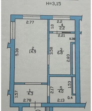 квартира рядом с тэц: 1 комната, 33 м², Элитка, 12 этаж, Евроремонт — 8