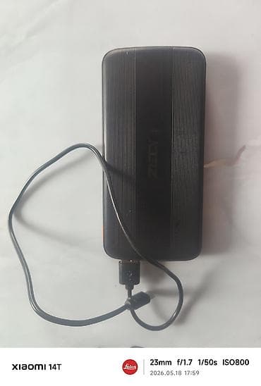зарядка garmin: Внешний аккумулятор ZECY (power bank) с кабелем micro‑USB. Основные — 1
