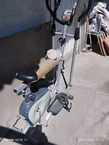 pull and: Эллиптический тренажёр 2‑в‑1 (эллипс + велотренажёр) - — 1