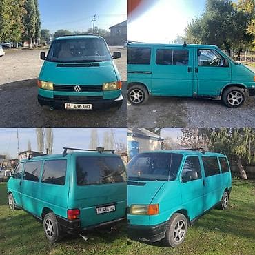 авто в такси: Volkswagen Transporter: 1991 г., 2 л, Механика, Бензин, Минивэн — 1