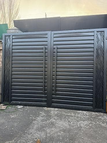 Распашные ворота: Металлические ворота и калитки премиум‑класса - Материал: сталь с — 5