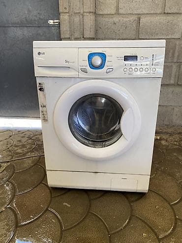 Стиральная машина LG WD-80150N, загрузка 5 кг, фронтальная. Рабочая