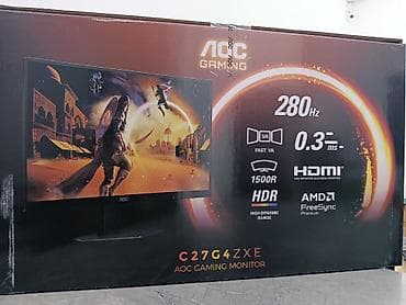 Монитор, AOC, Новый, LED, 26" - 27" at lalafo.kg Монитор, AOC, Новый, LED, 26" - 27"
