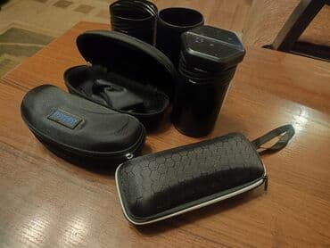 барсетка оригинал: Футляр для очков, Унисекс, цвет - Черный, Новый — 3