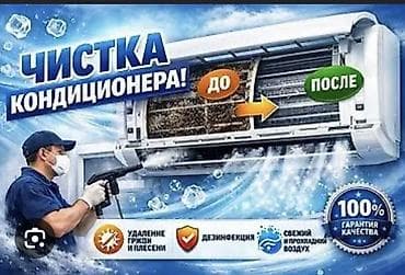 Профессиональная чистка и дезинфекция кондиционеров - Полная