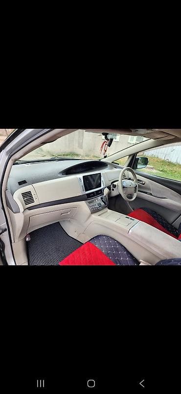 спада багажник: Toyota Estima: 2007 г., 2.4 л, Автомат, Гибрид, Минивэн — 9