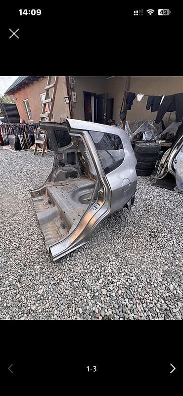 Автозапчасти: Крыло Заднее левое Honda, 2005 г., Б/у, Оригинал — 2