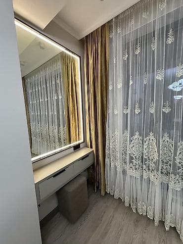 квартиры на долгий: 2 комнаты, Без подселения, С мебелью полностью — 3