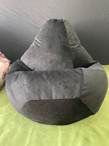 кресло груша цена: Бинбэг, Новый, Самовывоз, Платная доставка, цвет - Белый — 7